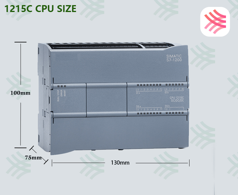 SIEMENS Brand New Original Controller 6ES7215-1AG40-0XB0 6ES7215-1BG40-0XB0 6ES7215-1HG40-0XB0 SIMATIC S7-1200 PLC 1215C CPU Modules