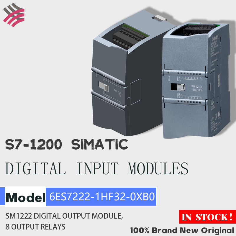SIEMENS PLC BRAND NEW ORIGINAL 6ES7222-1HF32-0XB0 6ES7222-1BF32-0XB0  S7-1200 SIMATIC SM1222 Digital output modules